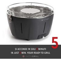 photo InstaGrill - Barbecue de table sans fumée - Anthracite + Kit de démarrage 7